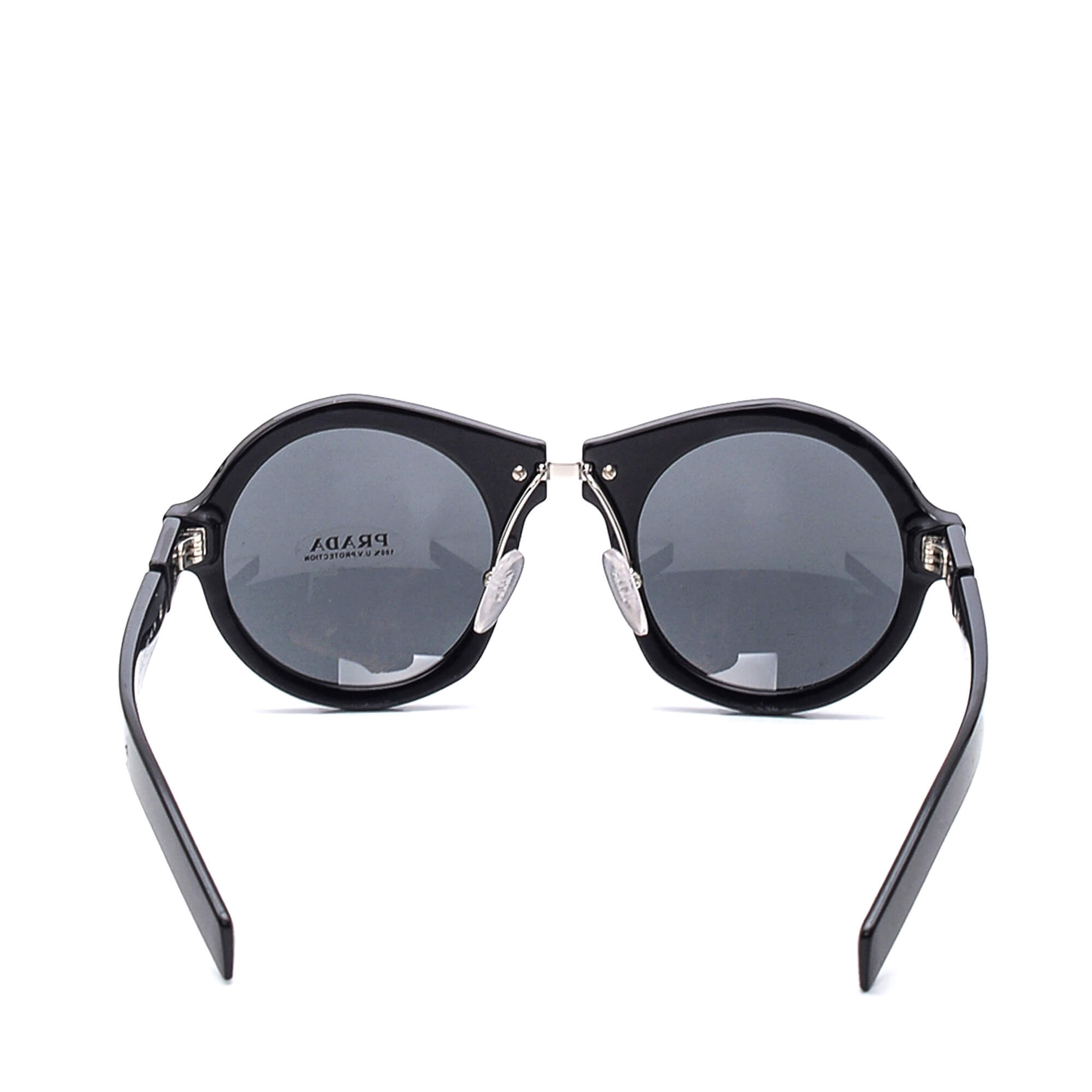 Prada - Black&Siler Around Sunglasses